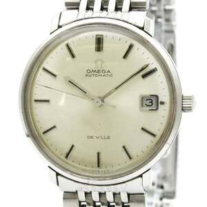 OMEGA De Ville Date Cal 565 Steel Automatic Mens Watch 166.033 Vintage
